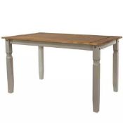 RRP £500 - Sierra Ii Natural Dining Table