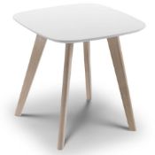 RRP £120 - 'Casa' White High Gloss Lamp Table