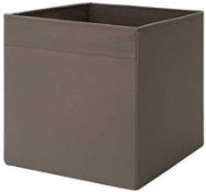 RRP £60 - 'Mega 31' Woven 3 Door Storage Box (Brown)