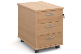 RRP £125 - Hoskin 2 Door Sandoak Shoe Cabinet