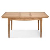 RRP £450 - Claremont Extending Dining Table - Natural.
