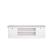 RRP £275 - 'Landwood 17' White Television Stand