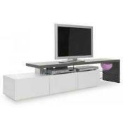 RRP £350 - New 'Alanis' Television Stand In White High Gloss