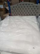 RRP £1000 King-Size Divan Bed With Head Board As Sleepeezee Ortho 1000 Mattress