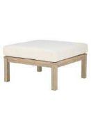 RRP £190 John Lewis St. Ives Coffee Table/Footstool With Cushion