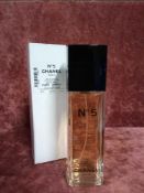 RRP £100 Boxed 100Ml Tester Bottle Of Chanel No 5 Edt Spray