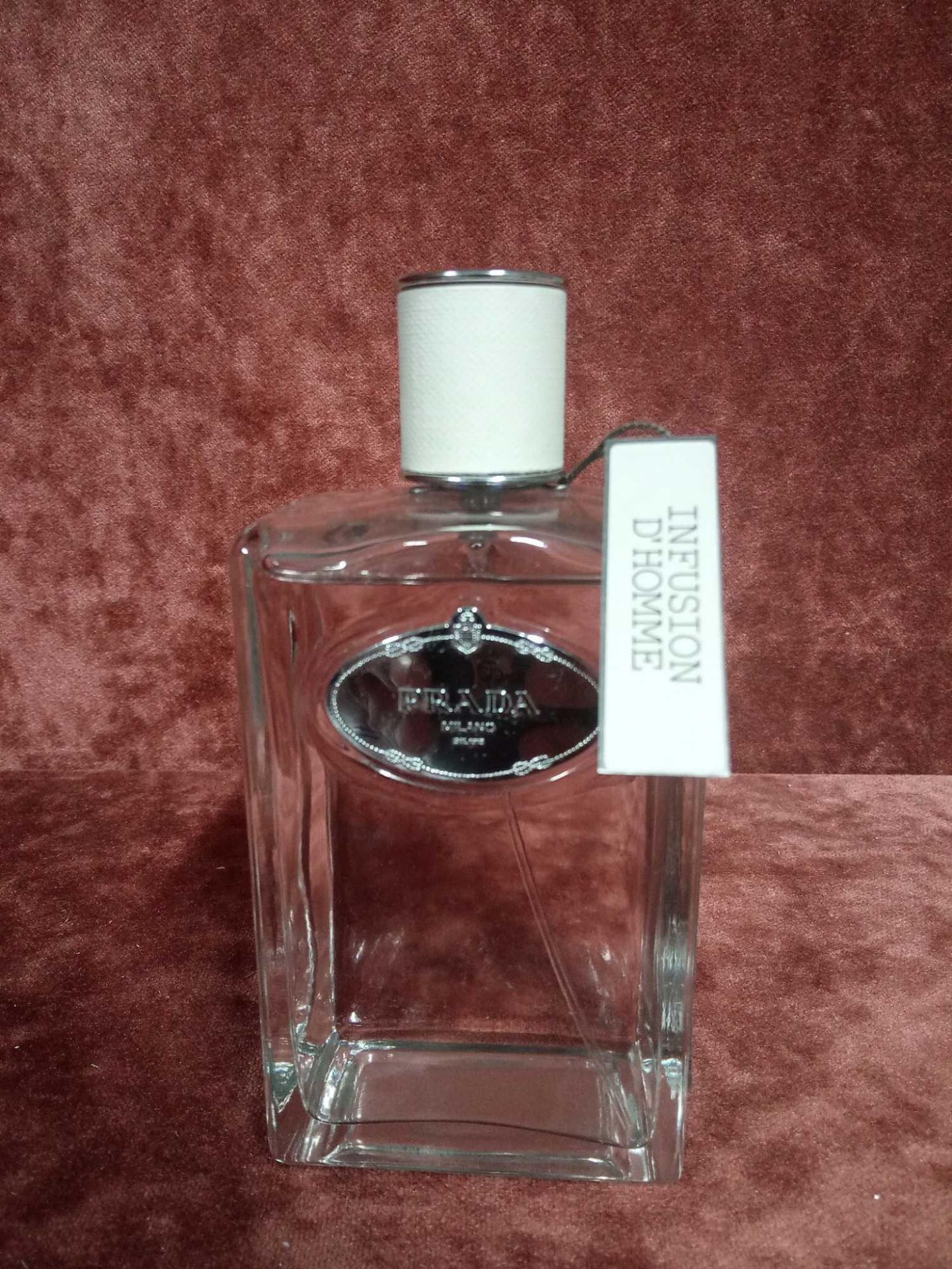 RRP £110 Unboxed 200Ml Tester Bottle Of Prada Infusion D'Homme Edt Spray Ex Display