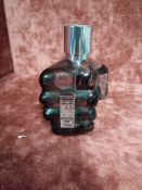 RRP £70 Unboxed 75Ml Tester Bottle Of Diesel Only The Brave Edt Spray Ex-Display