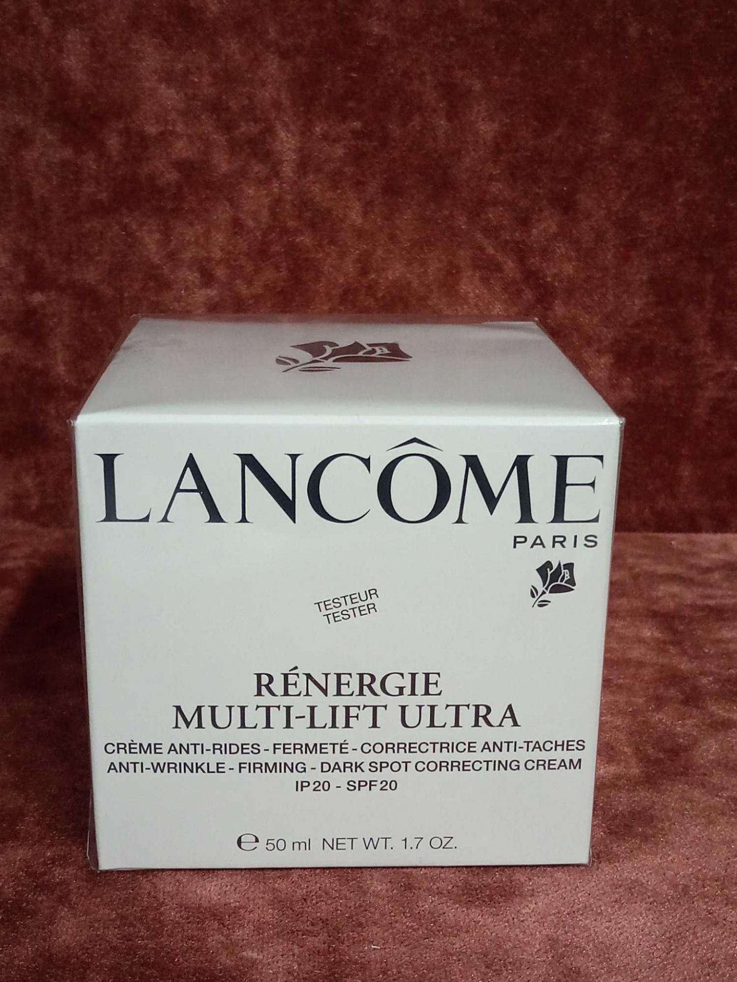 RRP £80 Brand New Boxed And Sealed Lancome Paris Renergie Multi Lift Ultra Anti-Wrinkle Firming Dark
