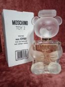 RRP £85 Boxed 100Ml Tester Bottle Of Moschino Toy 2 Eau De Parfum