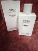 RRP £55 Brand New Boxed 200Ml Moisturising Body Lotion Of Chanel Paris Coco Mademoiselle
