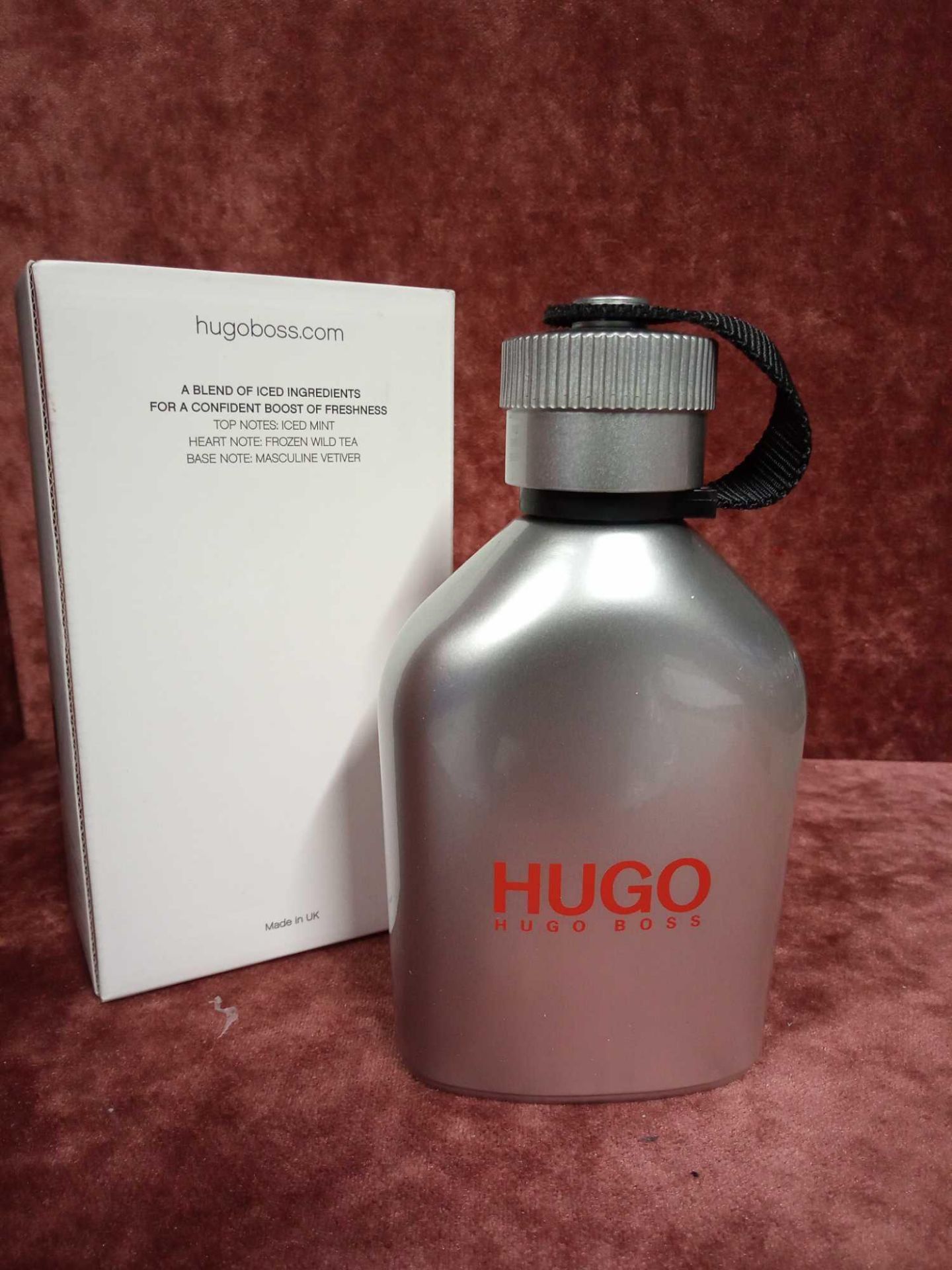 RRP £65 Boxed 125Ml Tester Bottle Of Hugo Boss Hugo Iced Eau De Toilette Spray