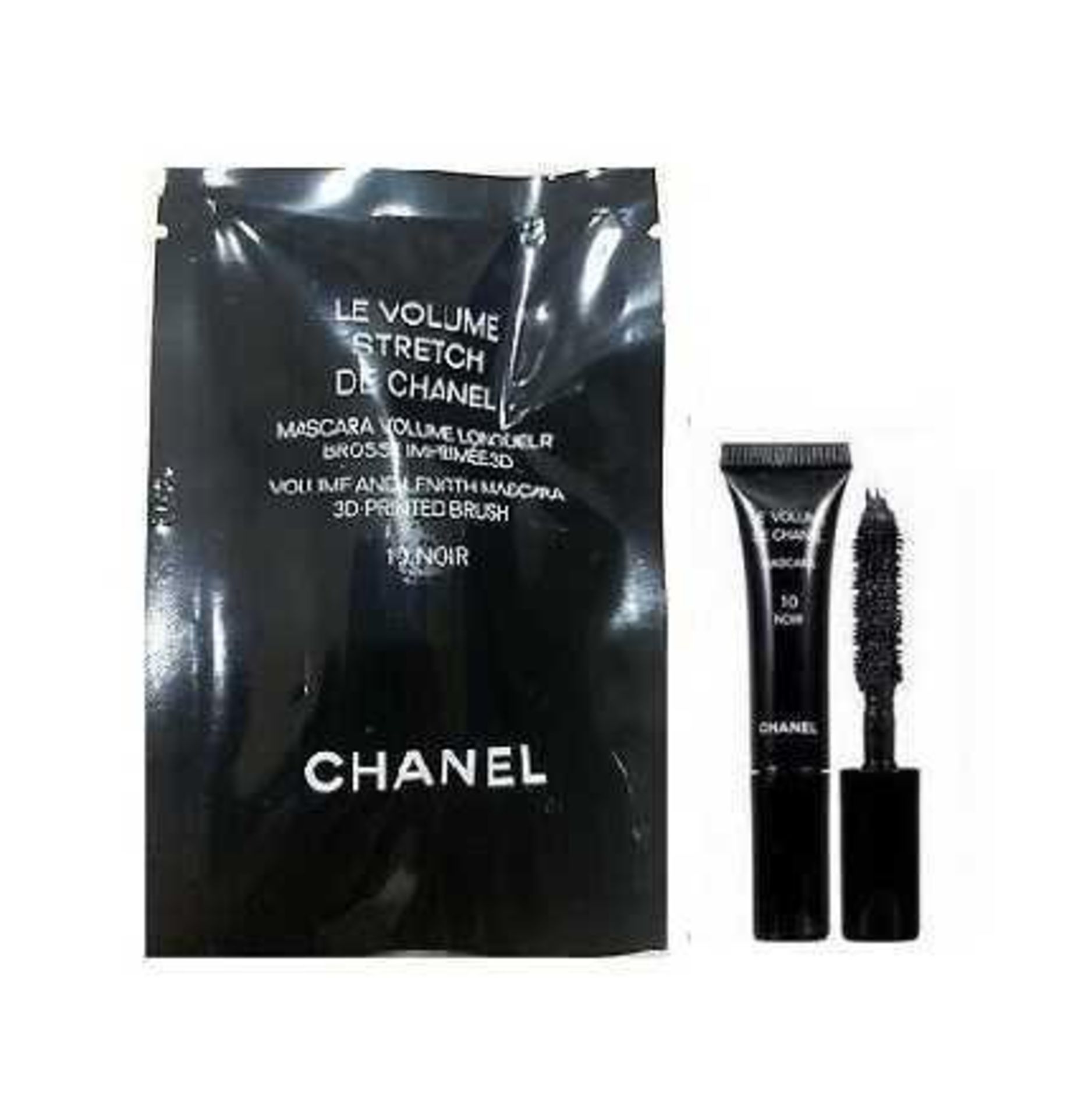 RRP £100 Lot To Contain Bag Of 12 Brand New Sealed Chanel Paris Le Volume Stretch De Chanel Mascara