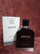 RRP £85 Boxed 100Ml Tester Bottle Of Armani Eau De Nuit Edt Spray