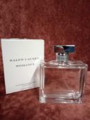 RRP £80 Boxed 100Ml Tester Bottle Of Ralph Lauren Romance Eau De Parfum