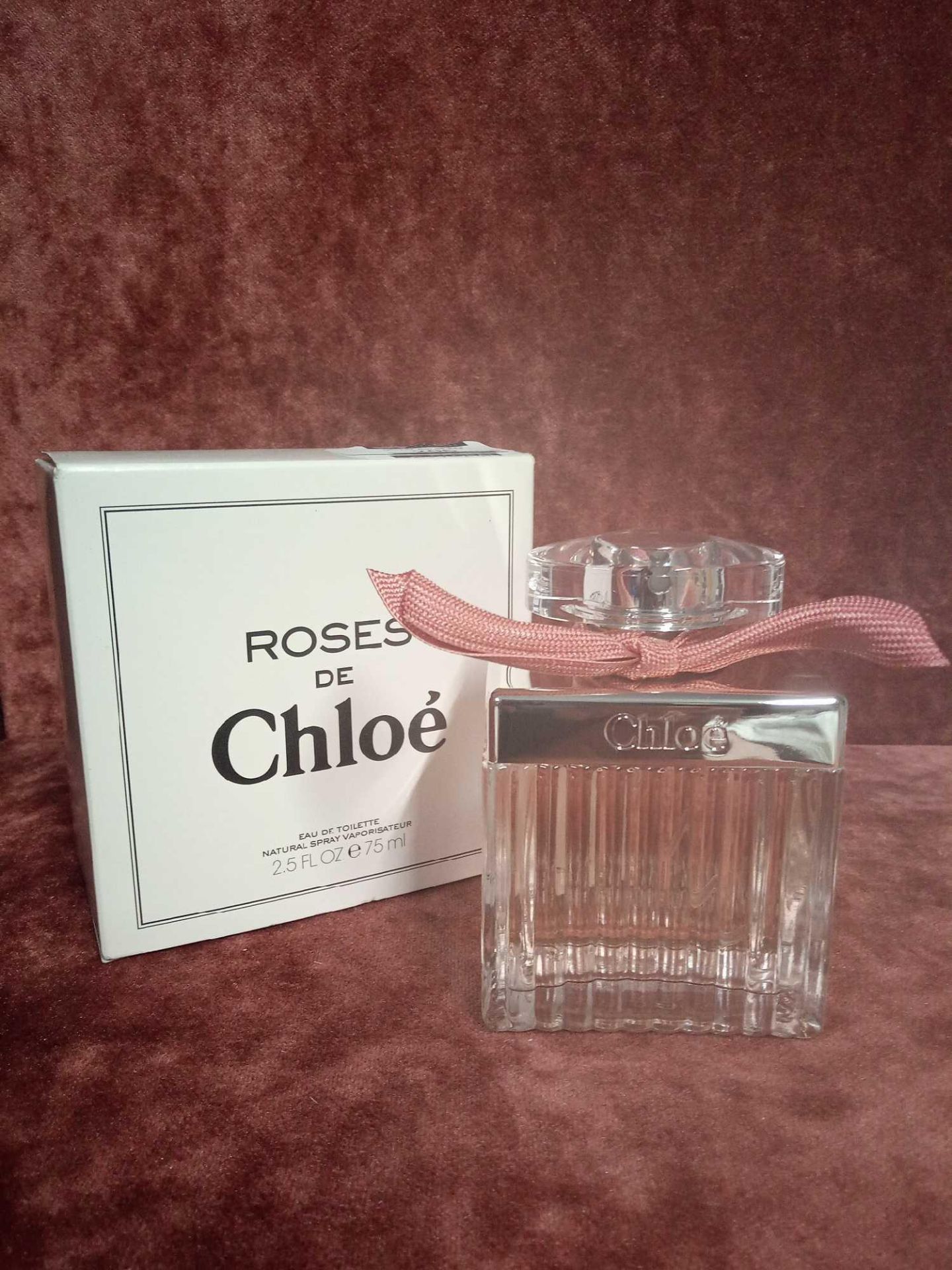 RRP £70 Boxed 75Ml Tester Bottle Of Roses De Chloe Edt Spray