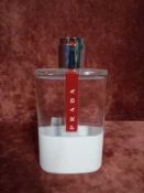 RRP £80 Unboxed 125Ml Tester Bottle Of Prada Luna Rossa Sport Edt Spray Ex-Display