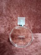 RRP £95 Unboxed 100Ml Tester Bottle Of Chanel Chance Eau Vive Edt Spray Ex Display