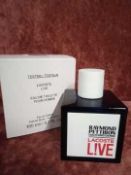 RRP £50 Boxed 100Ml Tester Bottle Of Lacoste Live Collectors Edition Edt Spray