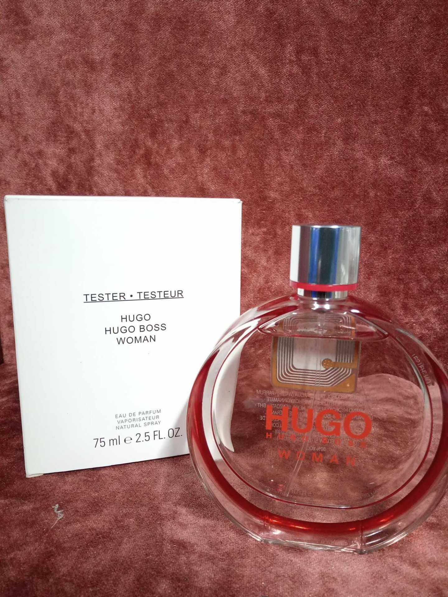 RRP £65 Boxed 75 Ml Test A Bottle Of Hugo Boss Hugo Woman Eau De Parfum