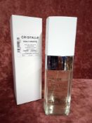 RRP £90 Boxed 100Ml Tester Bottle Of Chanel Paris Cristalle Eau Verte Eau De Toilette Concentre√©