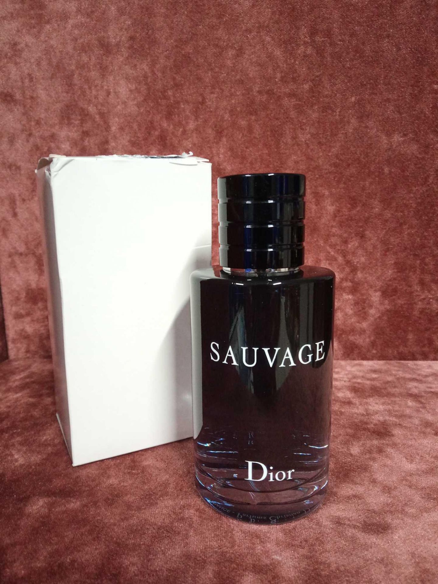RRP £80 Boxed 100Ml Tester Bottle Of Dior Sauvage Edt Spray