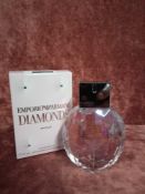 RRP £50 Boxed 50Ml Tester Bottle Of Emporio Armani Diamonds Rose Edt Spray