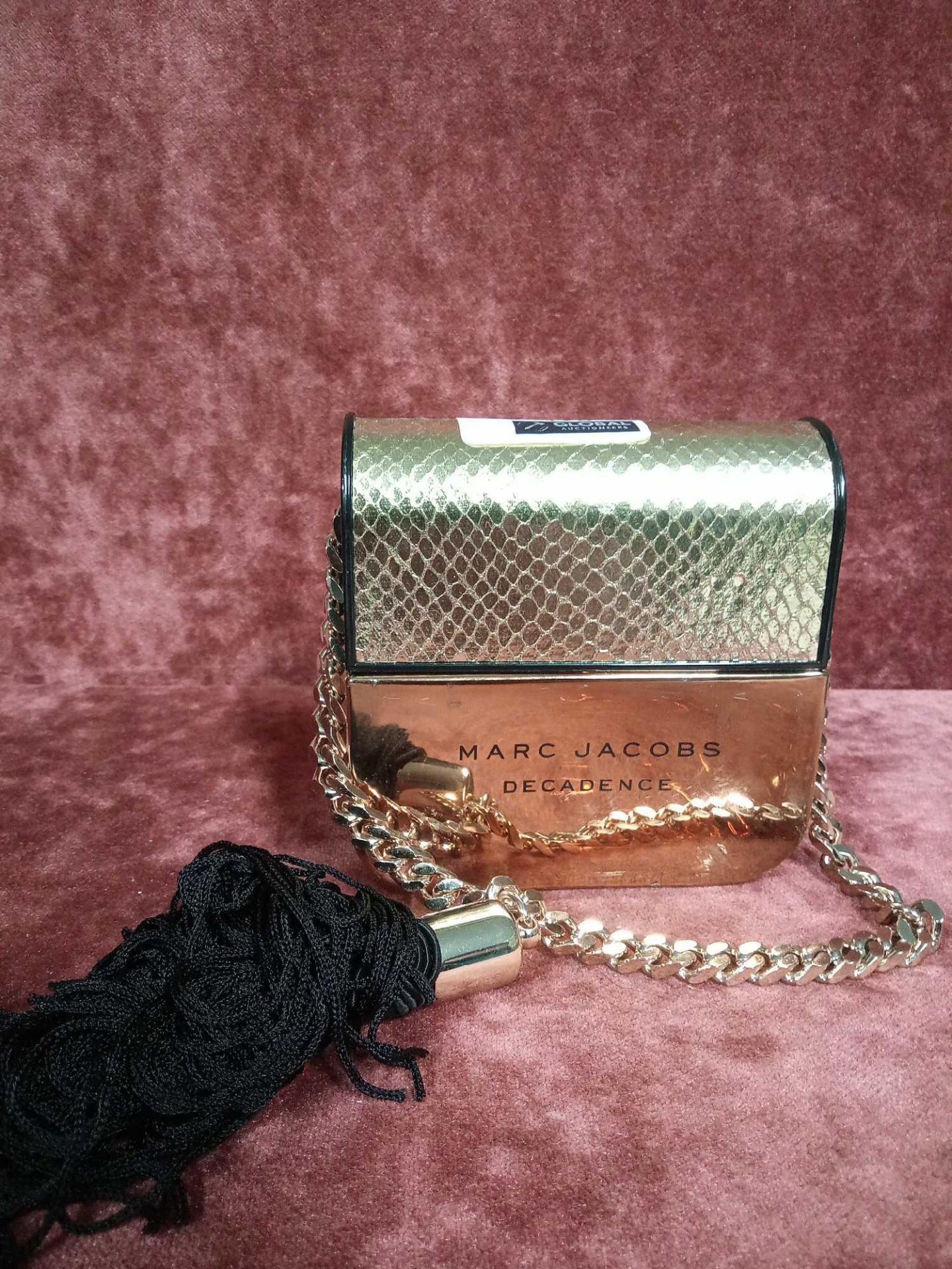 RRP £85 Unboxed 100Ml Tester Bottle Of Marc Jacobs Decadence Gold Eau De Parfum Ex Display