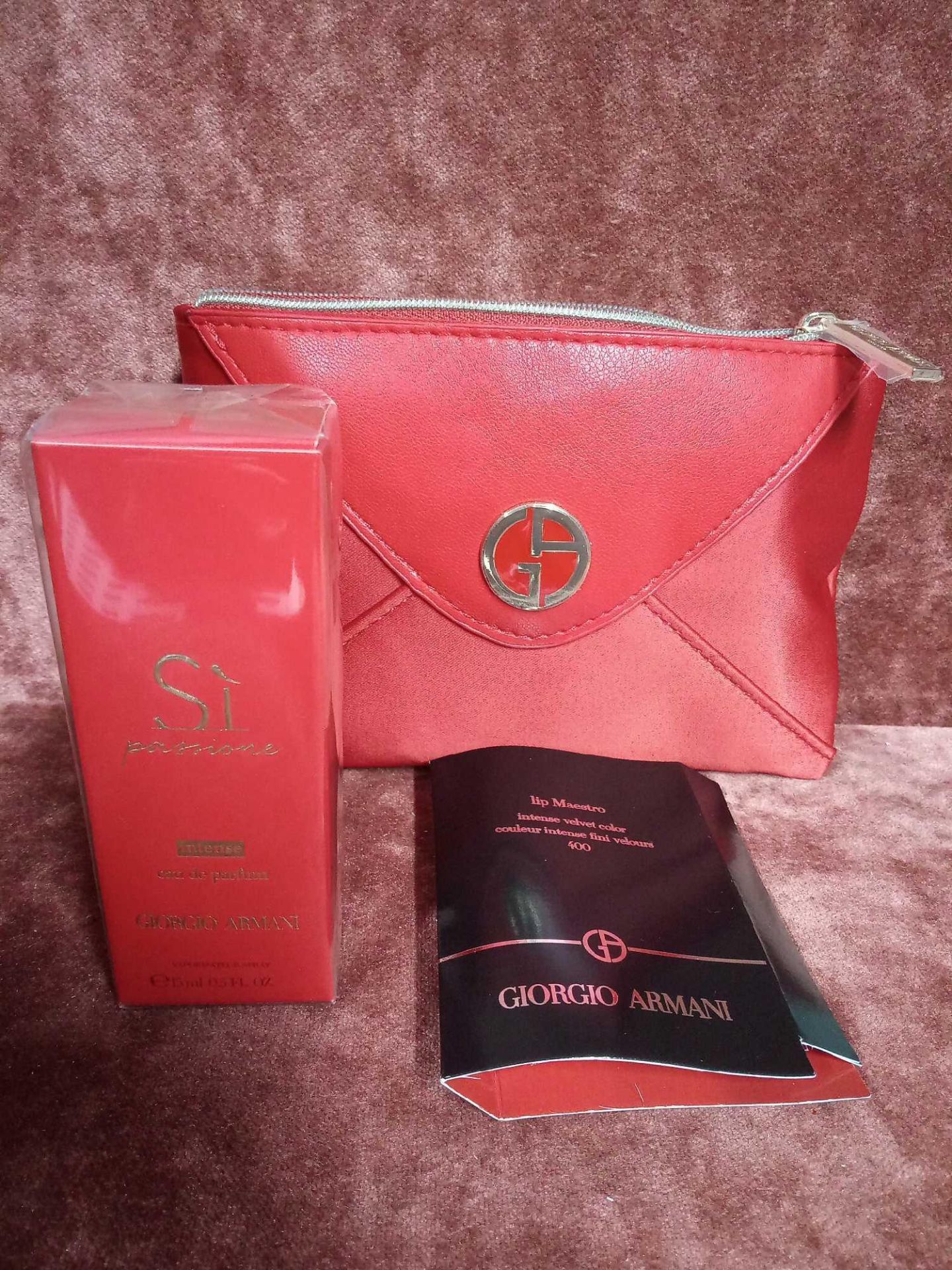 RRP £70 Brand New And Sealed Giorgio Armani Beauty Si Passione Intense Gift Set To Contain Giorgio A - Image 2 of 4