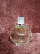RRP £95 Unboxed 100Ml Tester Bottle Of Chanel Chance Eau Fraiche Edt Spray Ex Display