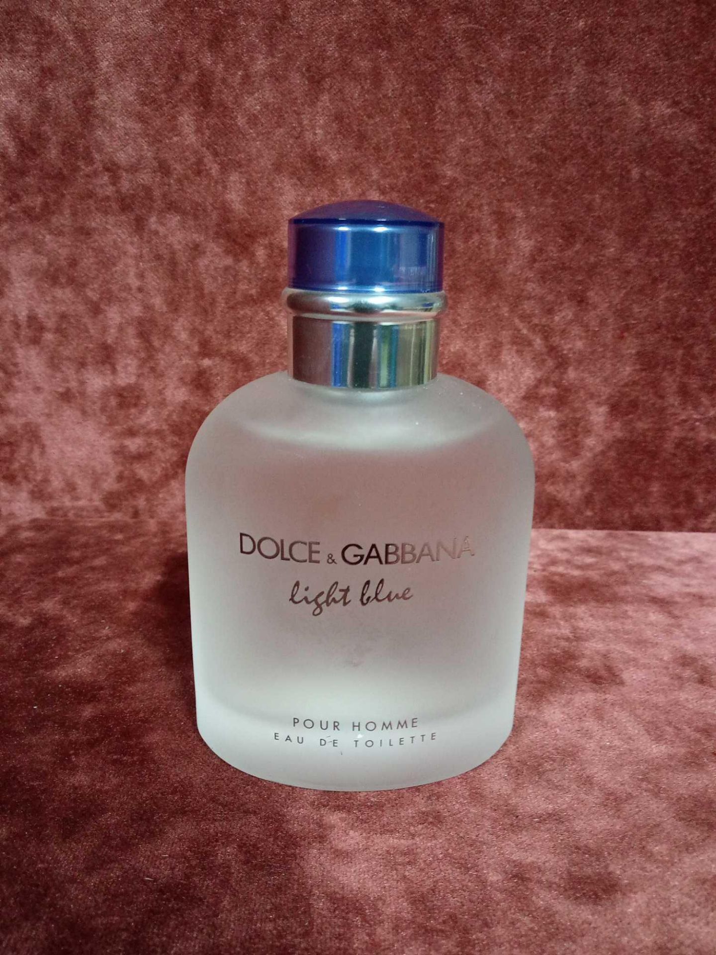 RRP £75 Unboxed 125Ml Tester Bottle Of Dolce And Gabbana Light Blue Pour Homme Edt Spray Ex-Display