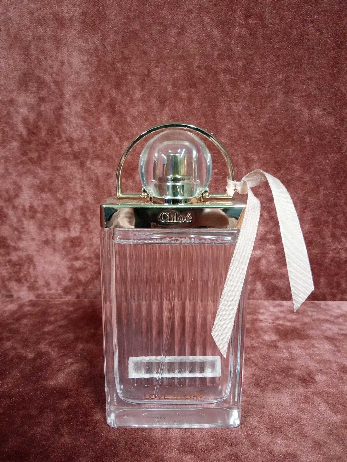 RRP £70 Unboxed 75Ml Tester Bottle Of Chloe Love Story Eau De Toilette Ex Display