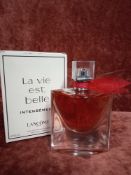 RRP £85 Boxed 50 Ml Tester Bottle Of Lancome La Vie Est Belle Intensement Eau De Parfum