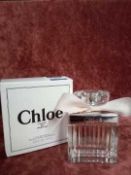 RRP £70 Boxed 75Ml Tester Bottle Of Chloe Fleur De Parfum