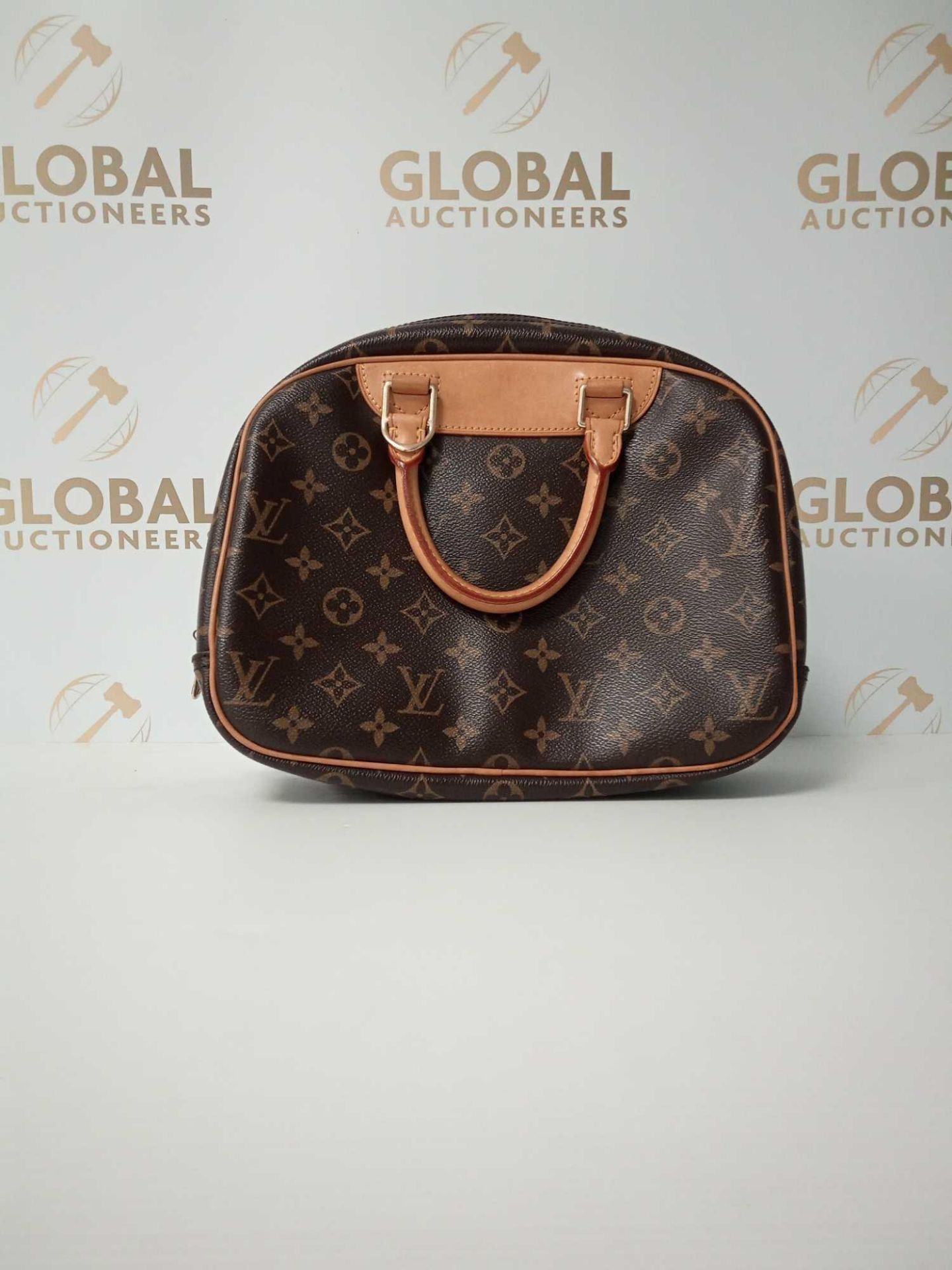 RRP £1300 Louis Vuitton Trouville Handbag Coated Canvas Monogram, Grade A, Aam9805 (Appraisals