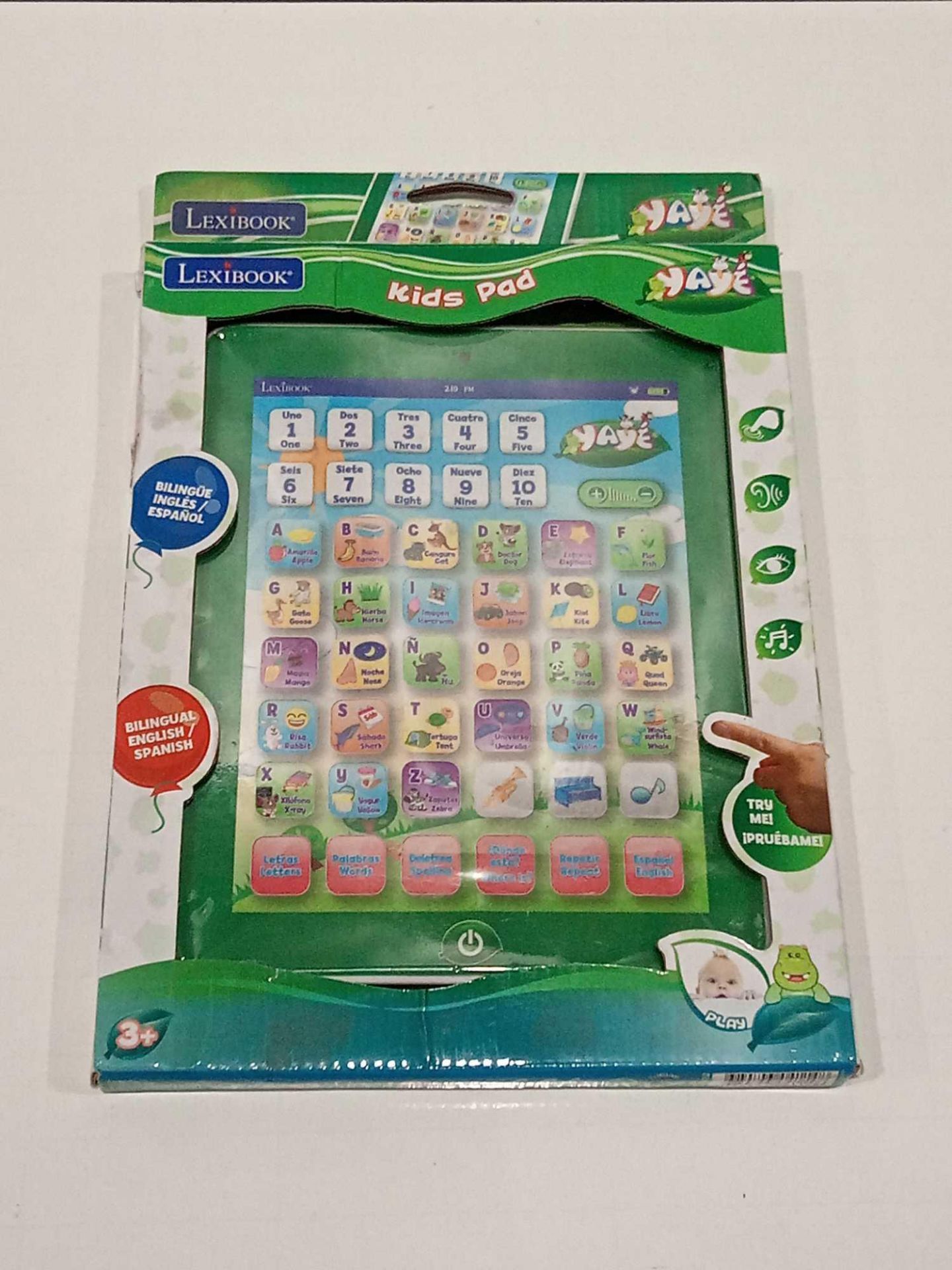 RRP £100 To Contain 10 Brand New Lexibook Kids Interactive Pad Bilingual English And Spanish/French - Image 2 of 2