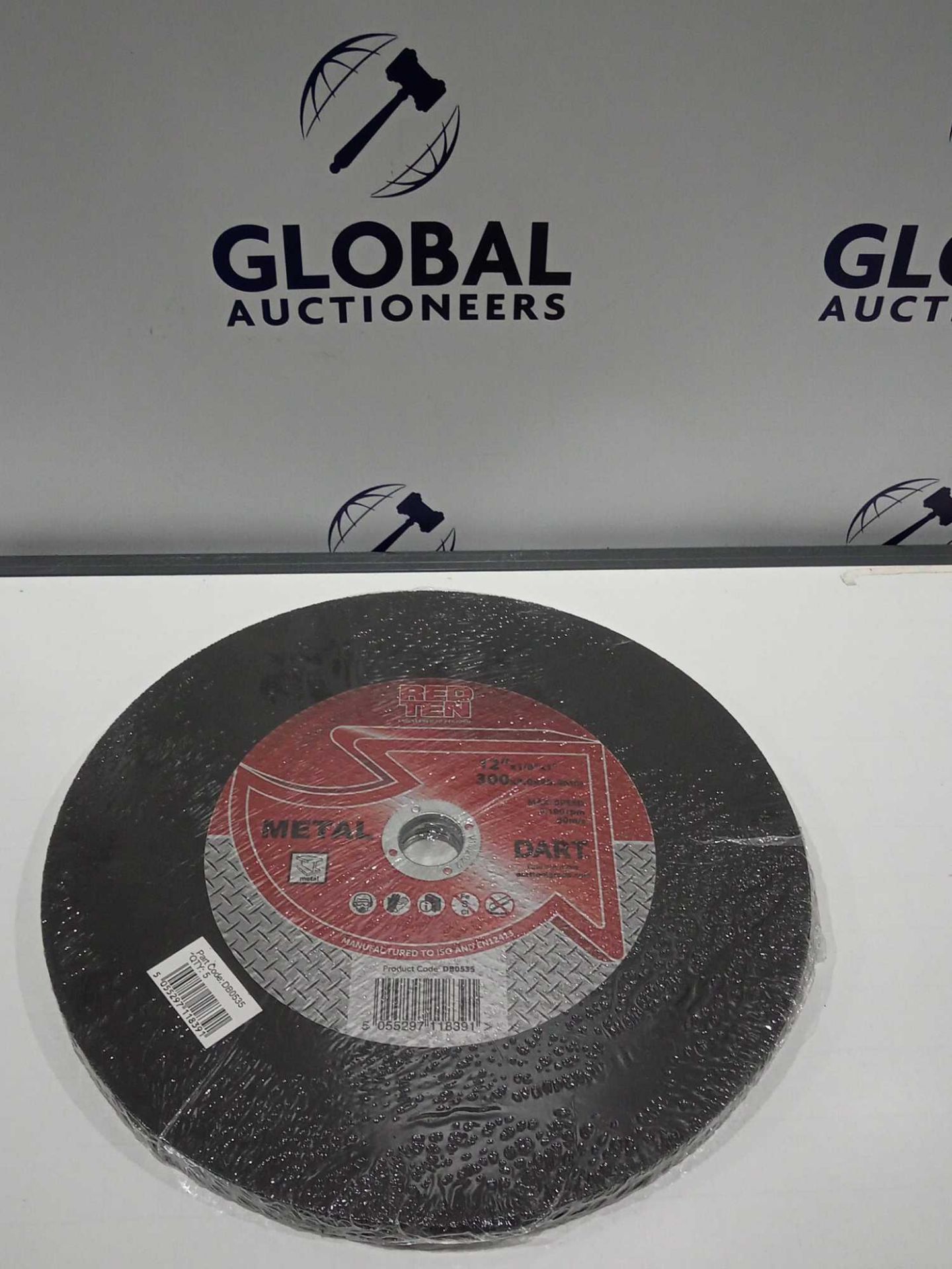 RRP £100 Lot To Contain 25 Brand-New Dart Metal Abrasive Discs