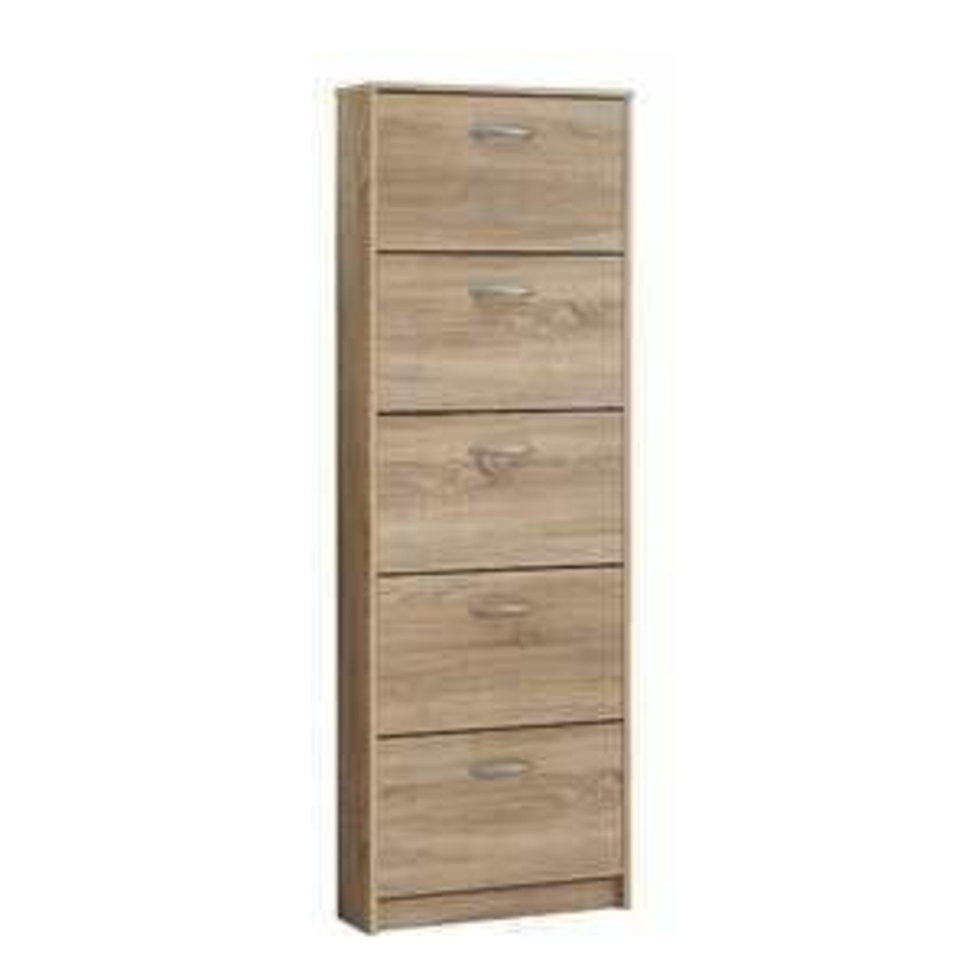 RRP £170 -Boxed New New 'Step 5' Oak Tree Shoe Cabinet