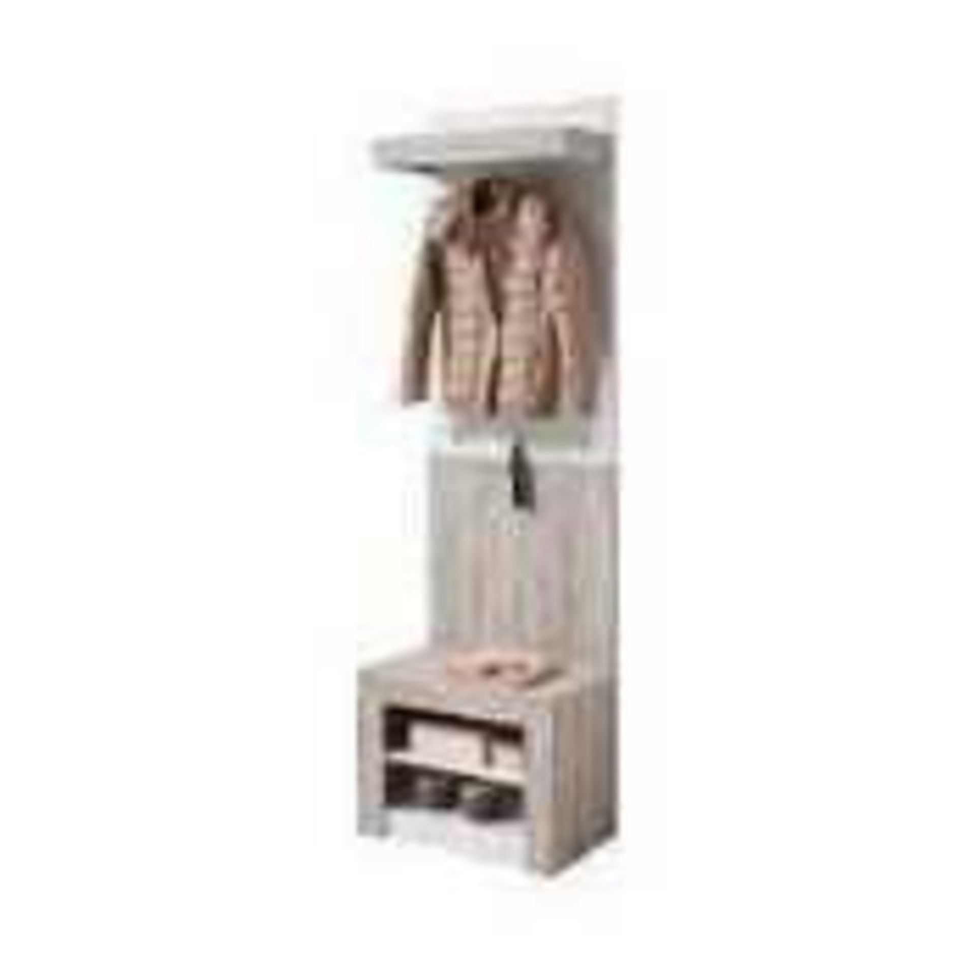 RRP £150 - Boxed New 'Spicer 2' Midas Wall Mounted Hallway Stand