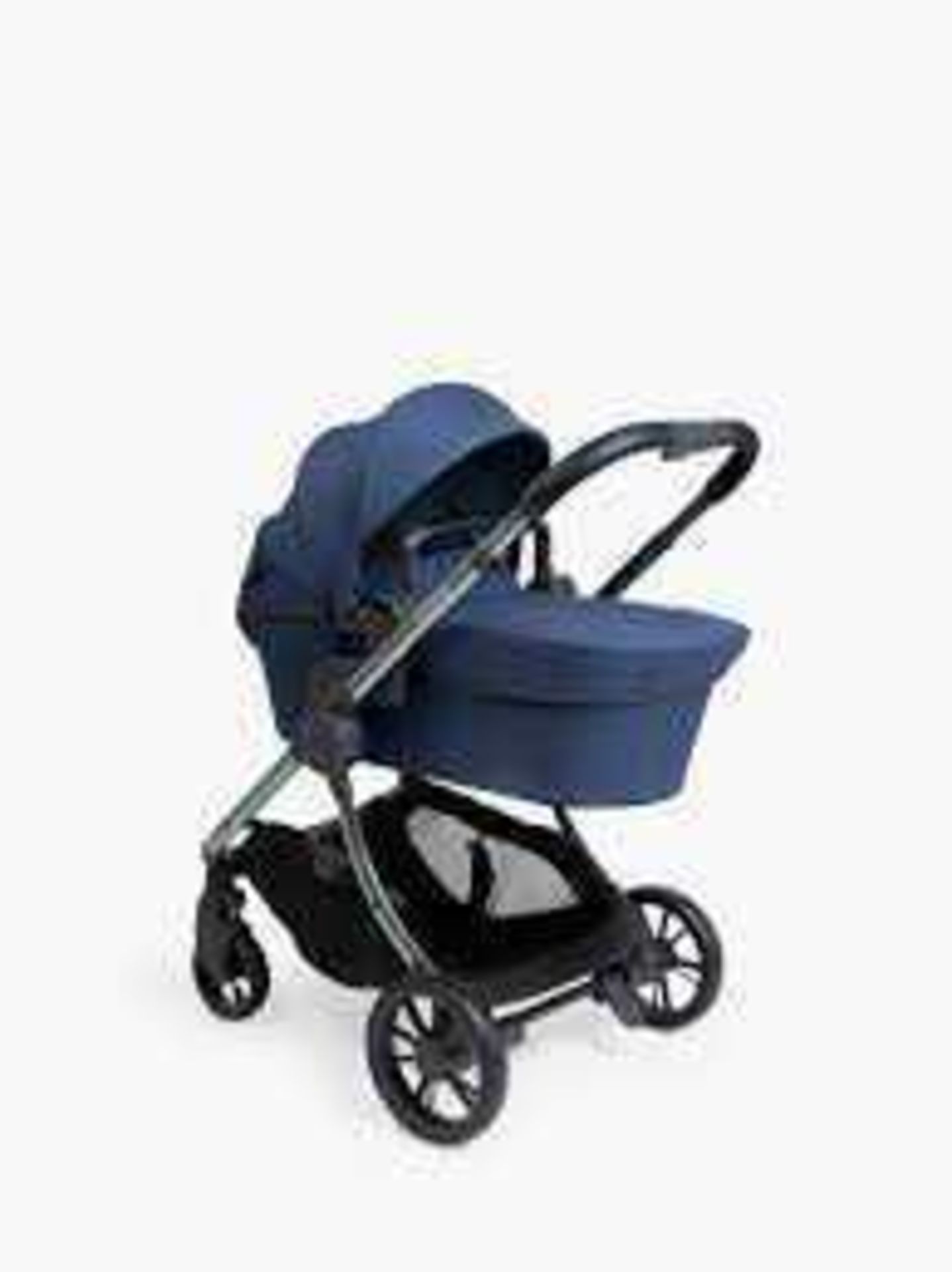 RRP £750 Unboxed Icandy Lime Phantom Navy Combo Pram