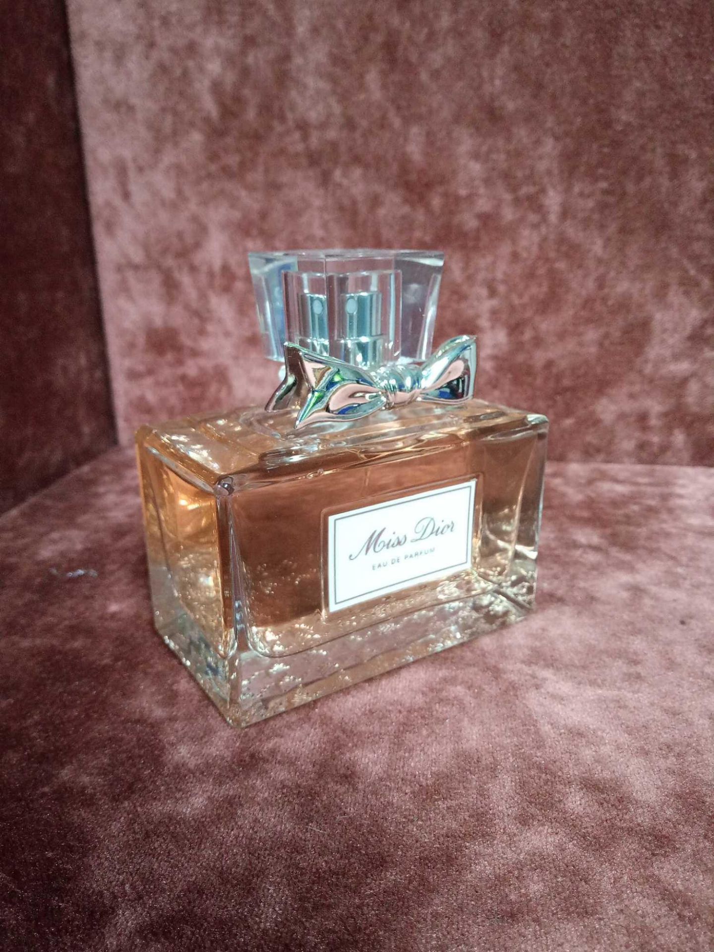 RRP £110 Unboxed 100Ml Tester Bottle Of Christian Dior Miss Dior Eau De Parfum Spray Ex-Display