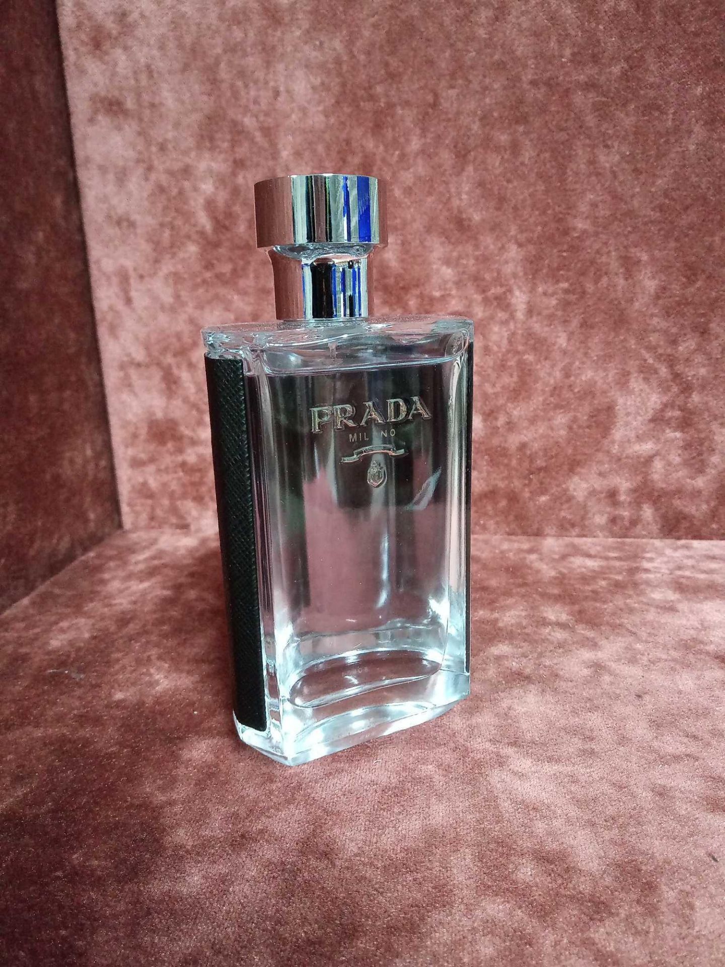 RRP £75 Unboxed 100Ml Tester Bottle Of Prada L'Homme Edt Spray Ex-Display