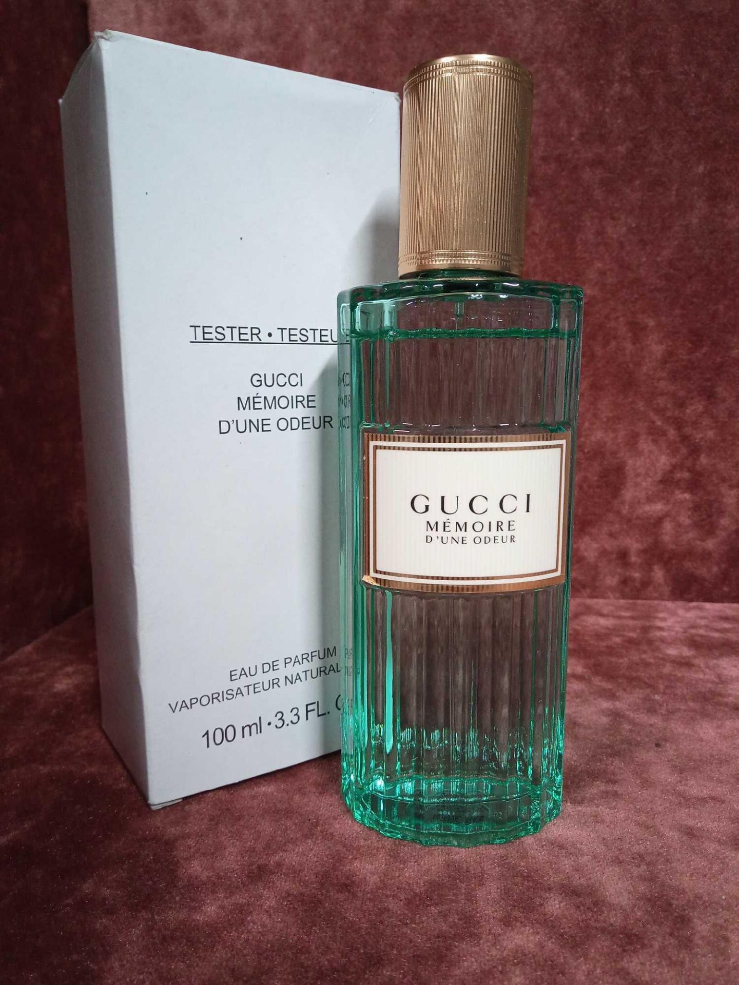 RRP £90 Boxed 100Ml Tester Bottle Of Gucci Memoire D'Une Odeur Eau De Parfum