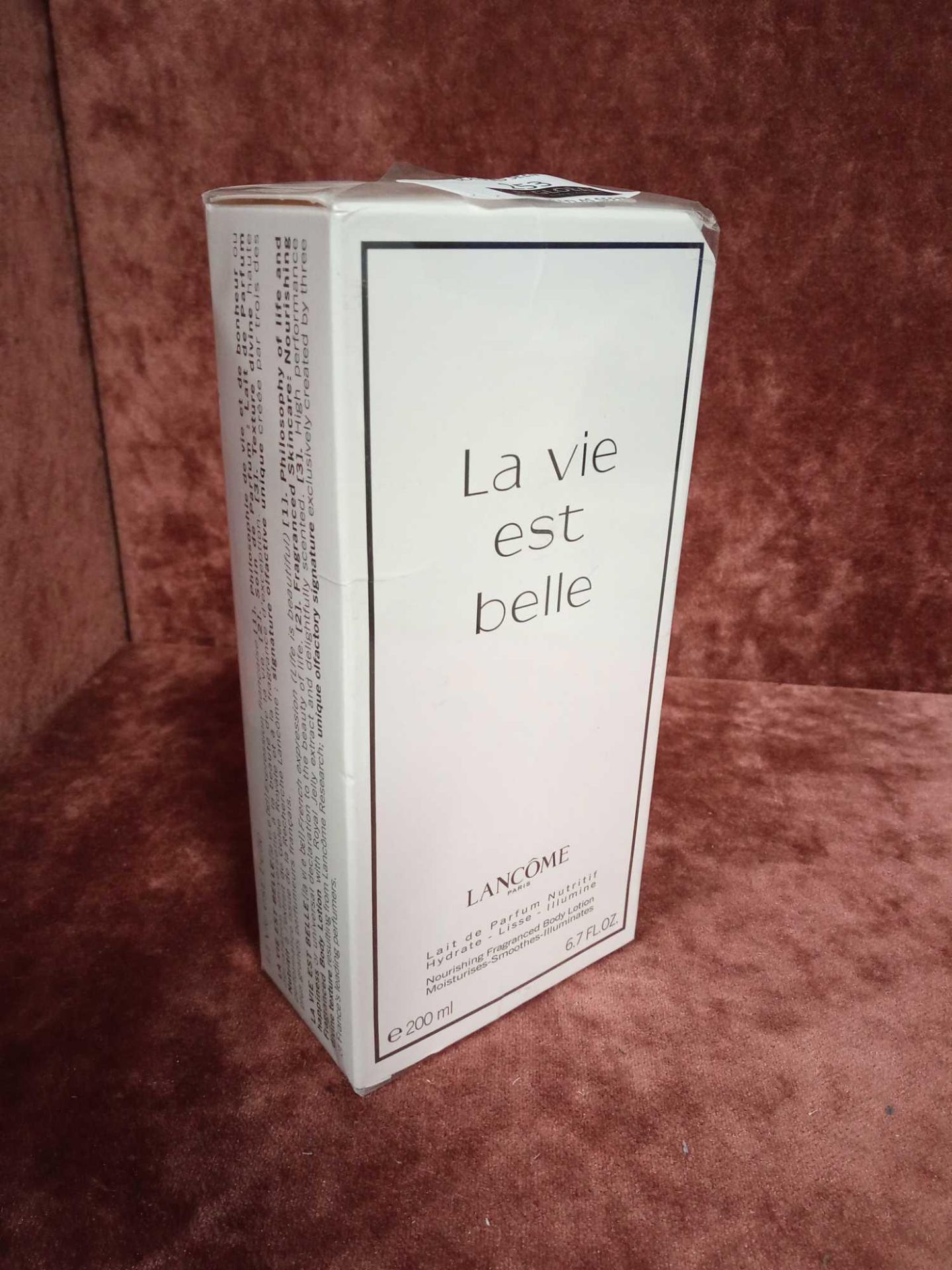 RRP £55 Brand New Boxed And Sealed 200Ml Bottle Of Lancôme Paris La Vie Est Belle Nourishing Fragran