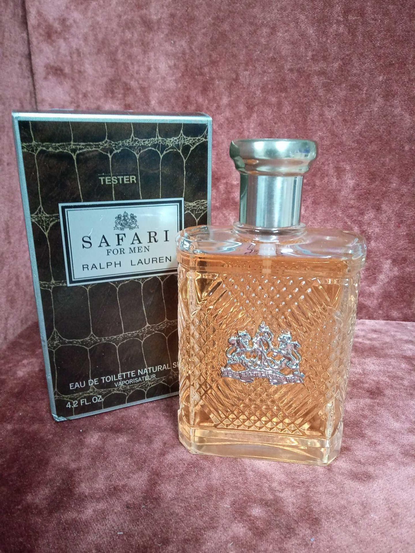 RRP £60 Boxed 125Ml Tester Bottle Of Ralph Lauren Safari Eau De Toilette Spray