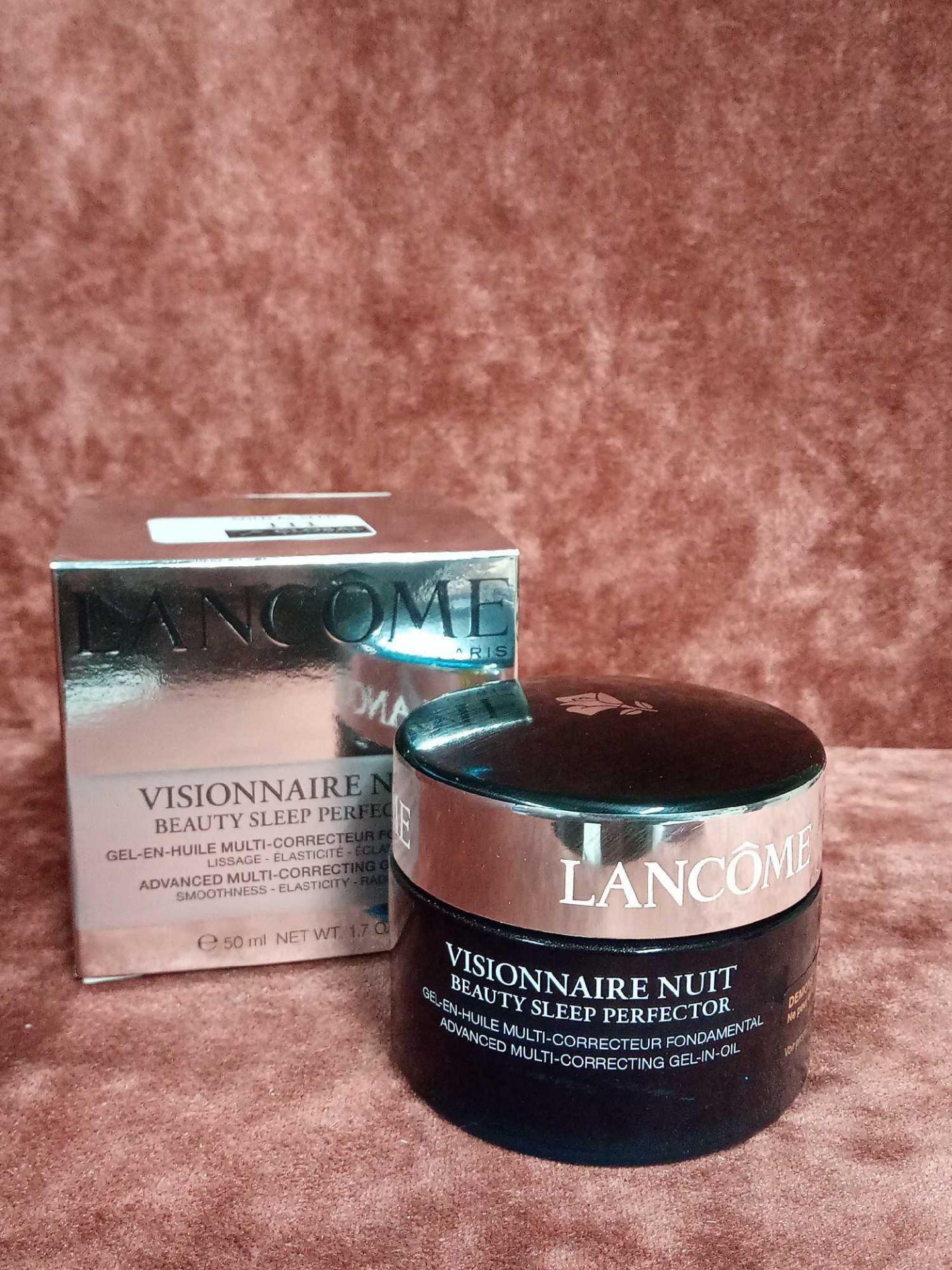 RRP £65 Boxed 50Ml Unused Tester Of Lancôme Paris Visionnaire Nuit Beauty Sleep Perfector 50Ml