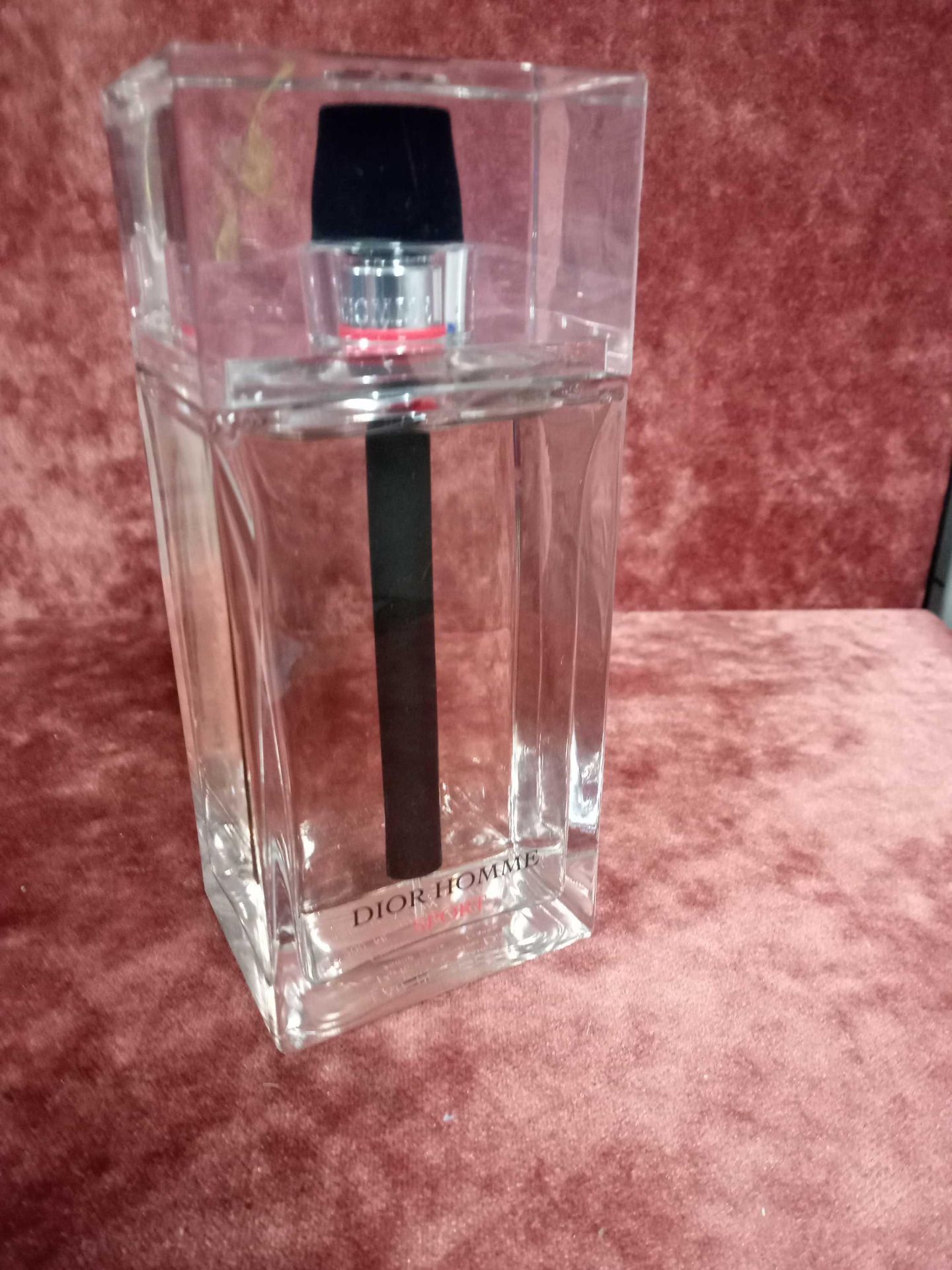 RRP £110 Unboxed 200Ml Tester Bottle Of Dior Homme Sport Edt Spray Ex-Display