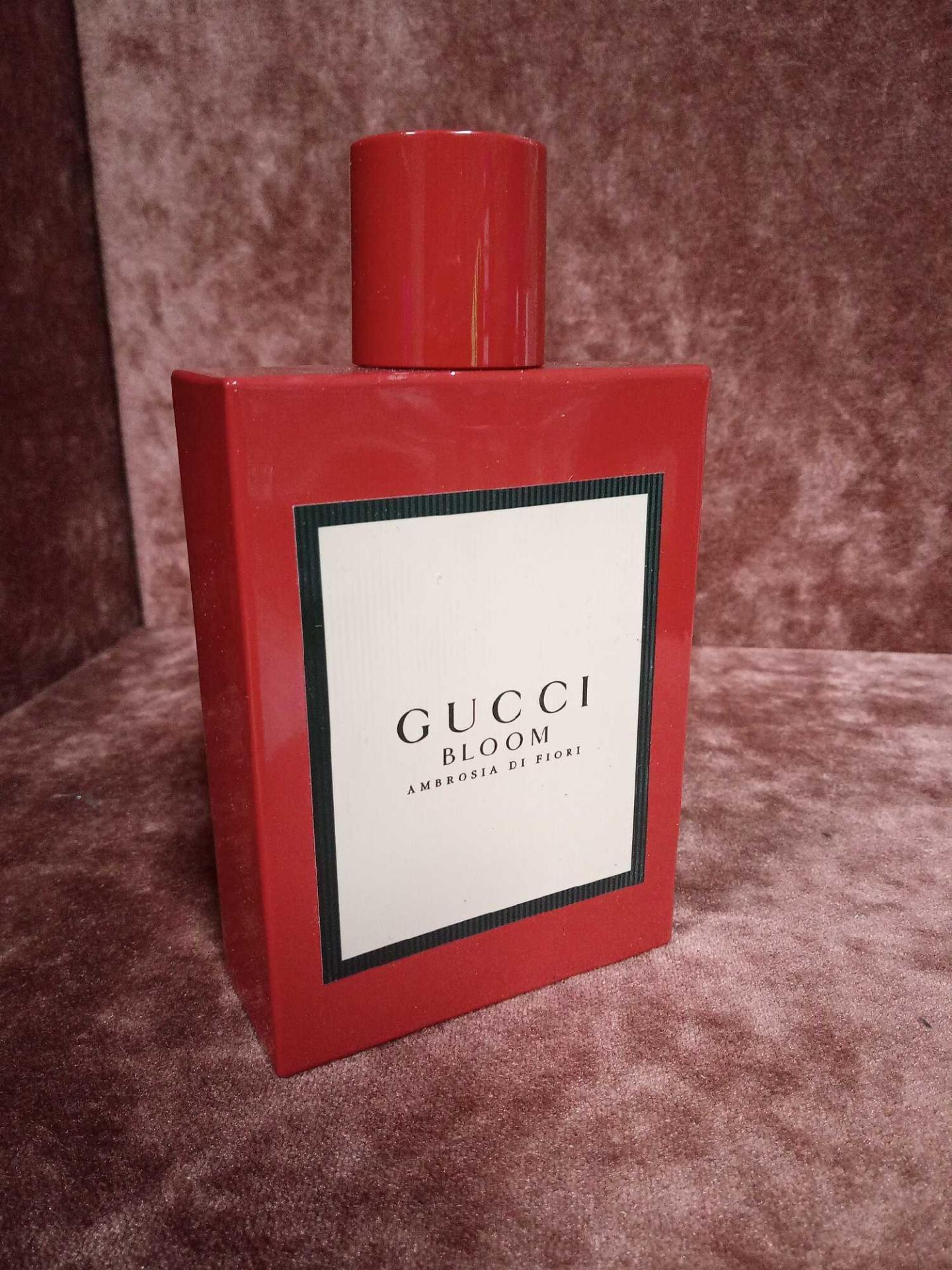 RRP £110 Unboxed 100Ml Tester Bottle Of Gucci Bloom Ambrosia Di Fiori Eau De Parfum Spray Ex-Display