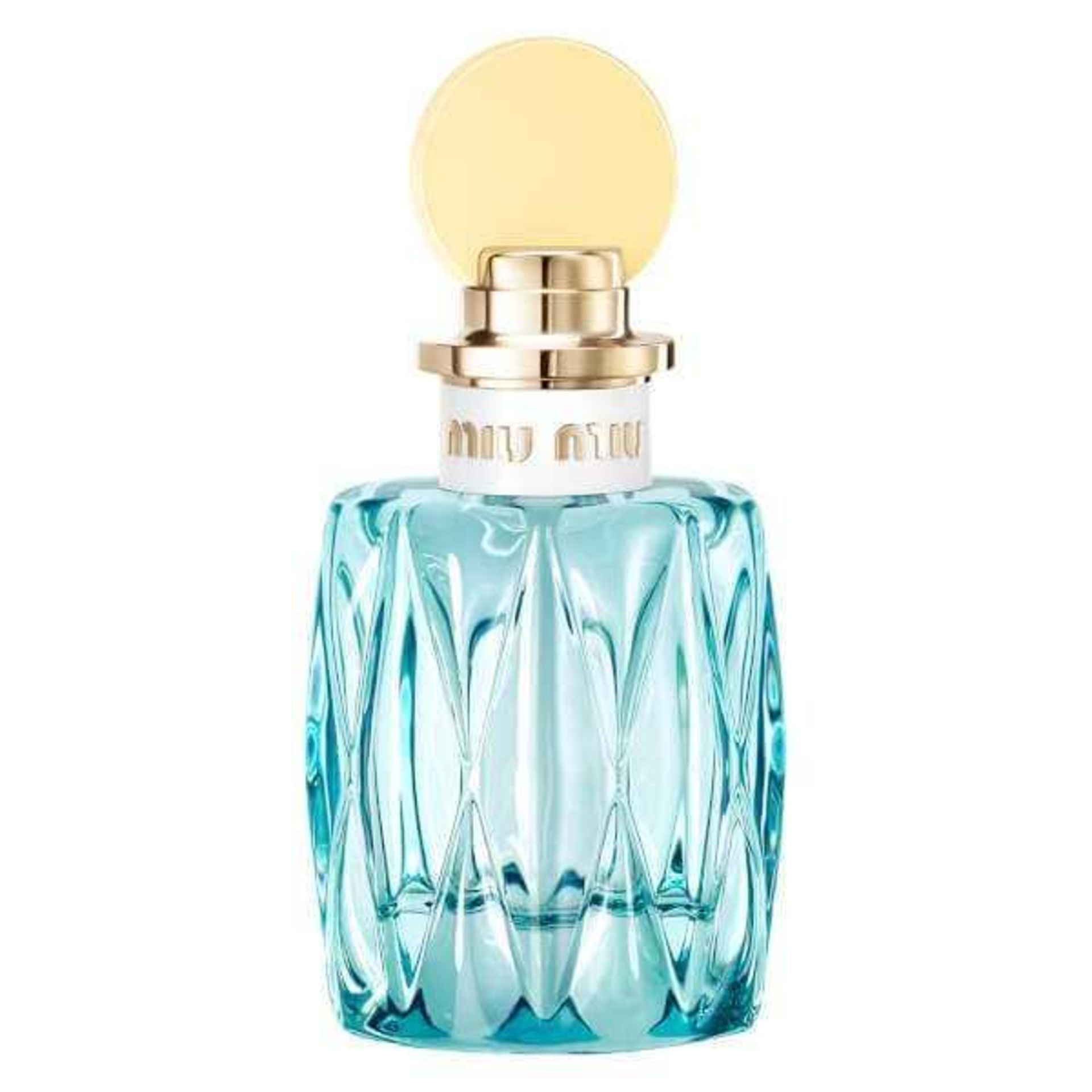 RRP £70 Brand New Boxed And Sealed 50Ml Bottle Of Miu Miu L'Eau Bleue Eau De Parfum Spray - Image 2 of 2