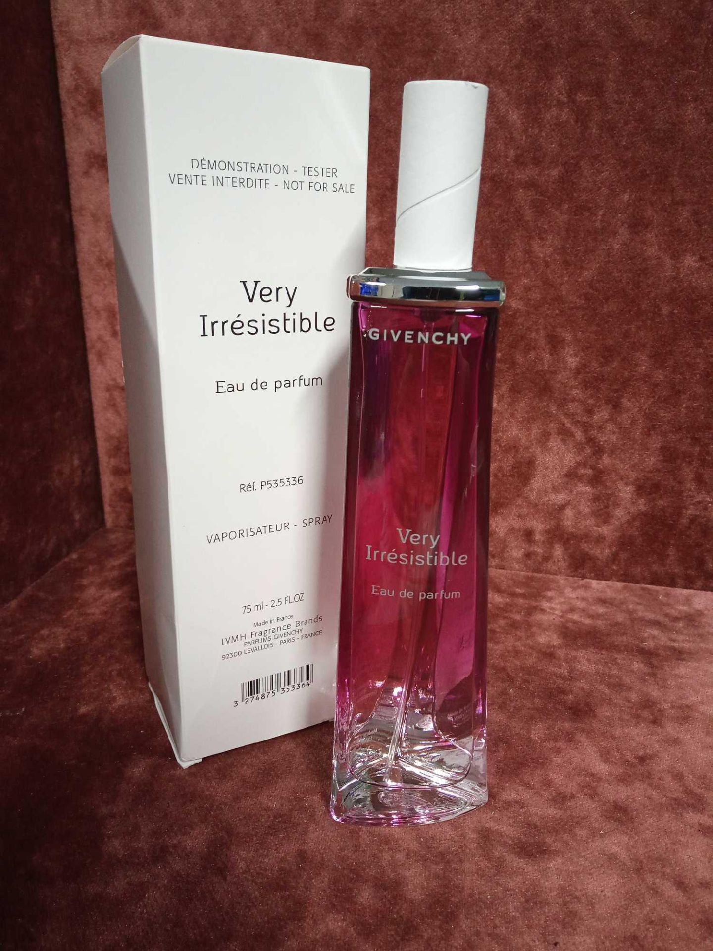 RRP £85 Boxed 75Ml Tester Bottle Of Givenchy Very Irresistible Eau De Parfum Spray